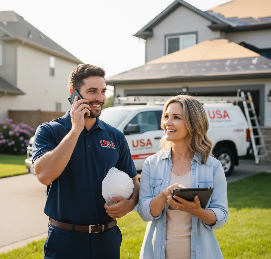 USA Roof Repair Experts customer support in East Syracuse
